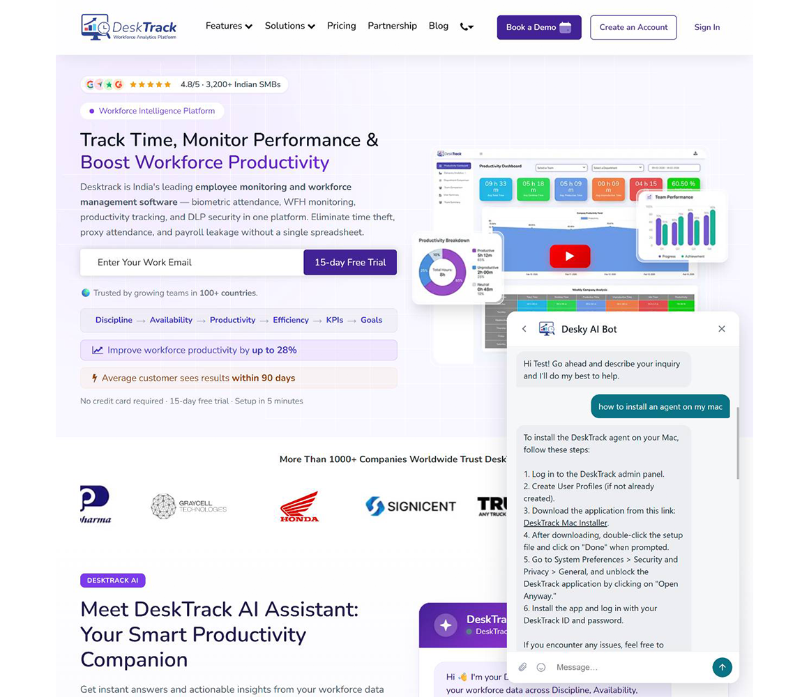 AI Front Desk Preview